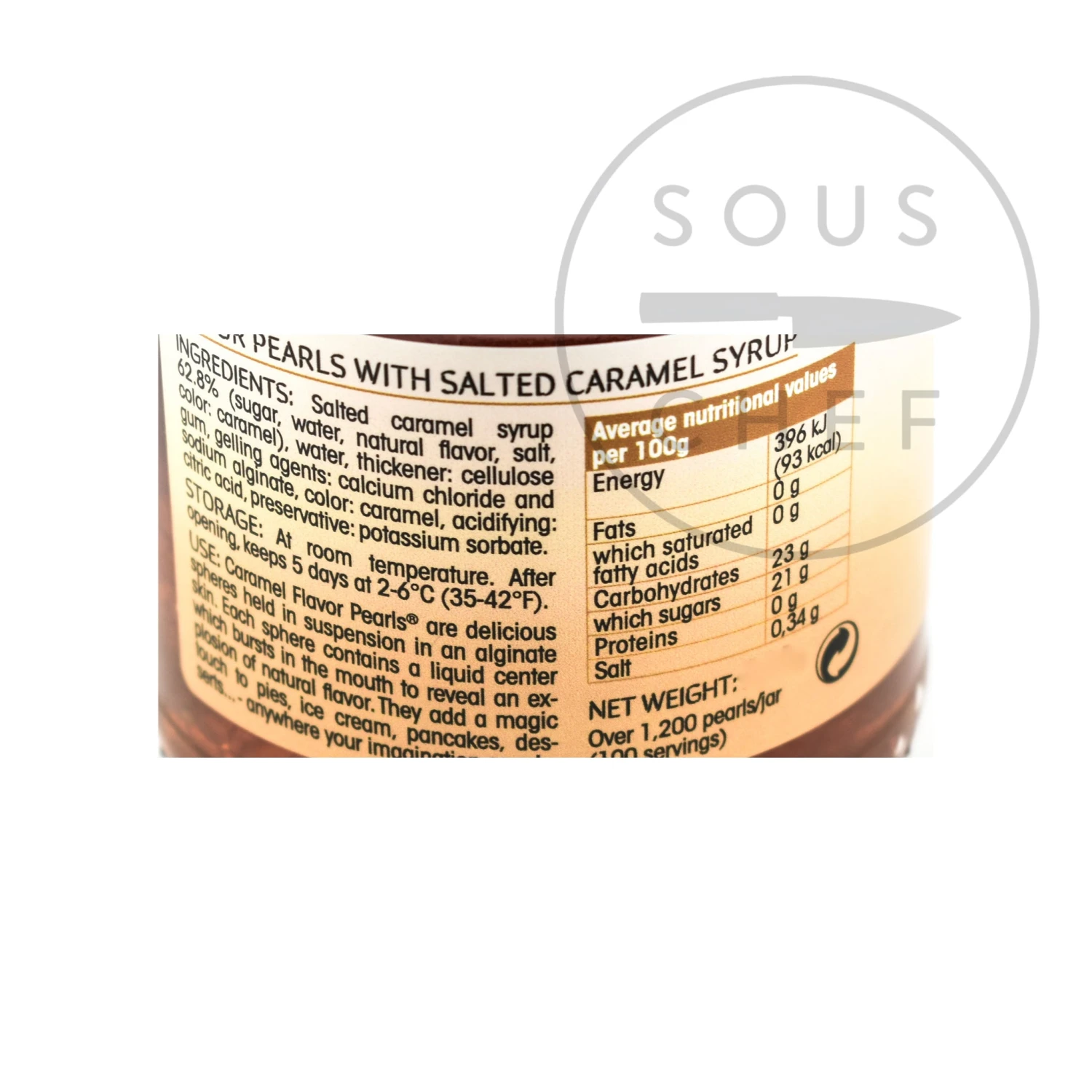 Christine Le Tennier Ingredients Caramel Flavour Pearls 50g 4 Christine Le Tennier Ingredients Caramel Flavour Pearls 50g