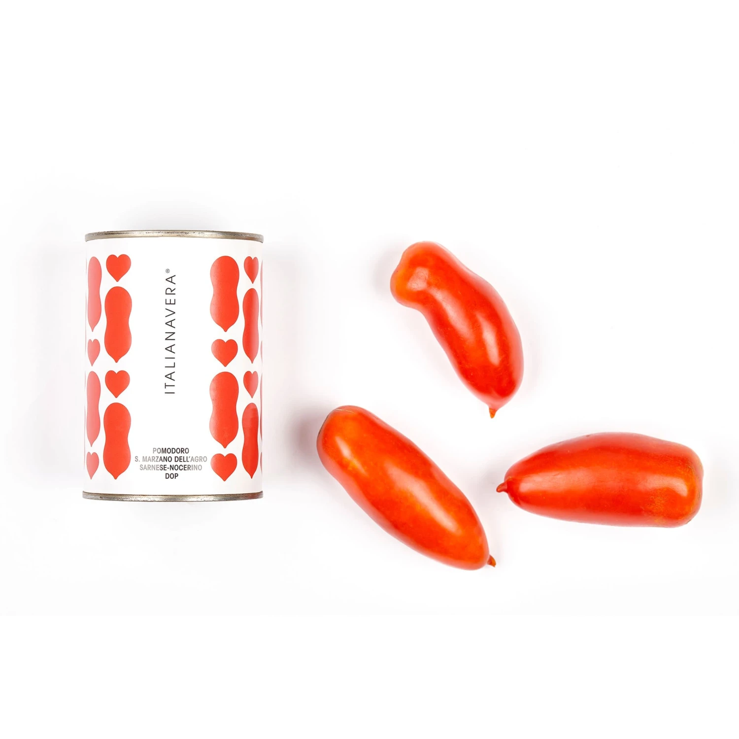 Italianavera DOP San Marzano Peeled Tomatoes 400g 4 Italianavera DOP San Marzano Peeled Tomatoes 400g