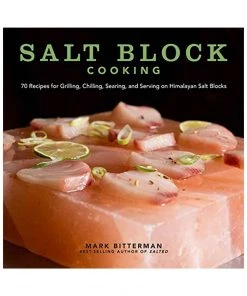 Simon & Schuster Salt & Pepper Salt Block Cooking By Mark Bitterman