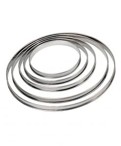 De Buyer Stainless Steel Tart Ring 20cm Cookware