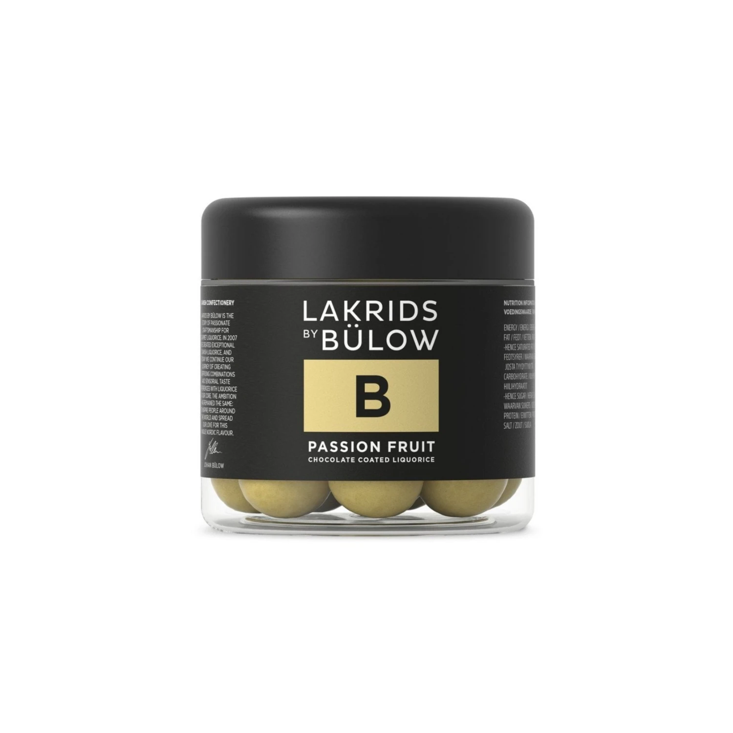 Lakrids Liquorice B - Passion Fruit & Chocolate 125g Ingredients 3 Lakrids Liquorice B - Passion Fruit & Chocolate 125g Ingredients