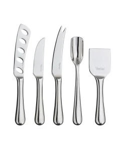 Robert Welch Radford Gourmet Cheese Knife Set In Oak Box Kitchen Knives
