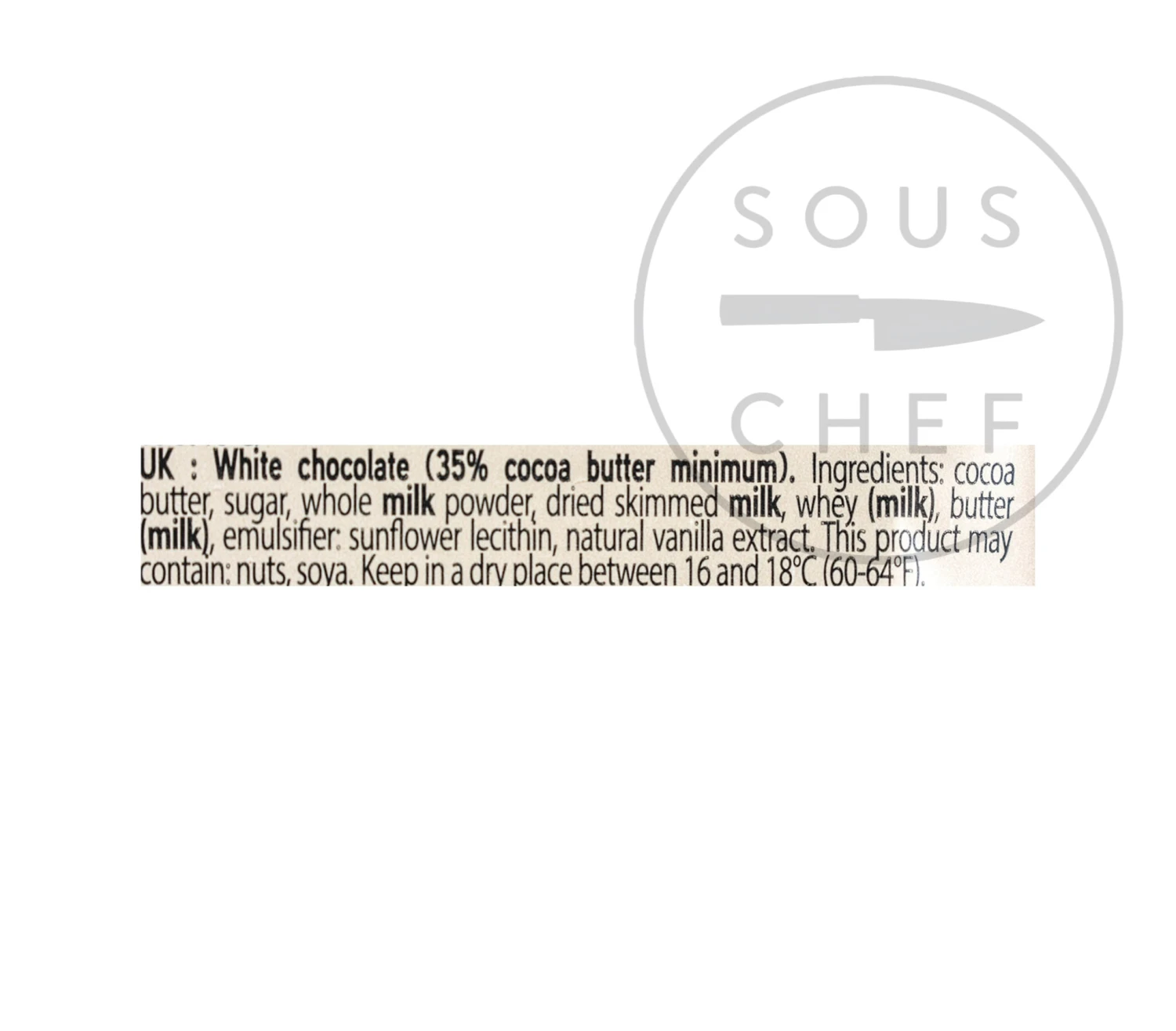 Valrhona Dulcey 35% Blonde Chocolate Chips 250g 4 Valrhona Dulcey 35% Blonde Chocolate Chips 250g