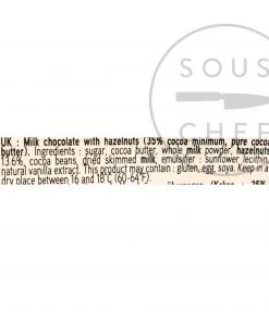 Valrhona Azelia 35% Milk Chocolate Chips 250g