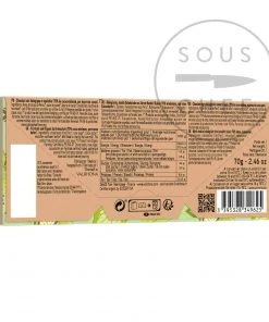 Ingredients Valrhona Andoa 70% Dark Chocolate Bar 70g