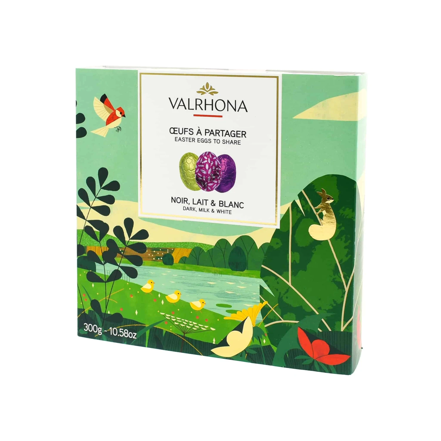 Valrhona Assorted Easter Eggs 300g 4 Valrhona Assorted Easter Eggs 300g