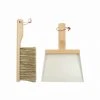 Andree Jardin Natural Fibre & Beech Hand Brush & Dustpan - White