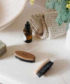 Andree Jardin Beard Brush - Ash Wood & Boar Bristle