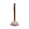 Andree Jardin Toilet Plunger - Ash Wood & Natural Rubber