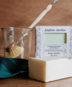 Andree Jardin Sage-Basil Solid Dishwashing Soap Cookware