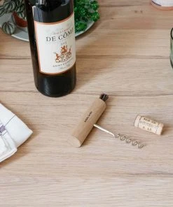 Cookware Andree Jardin Oak Corkscrew With Horsehair Brush