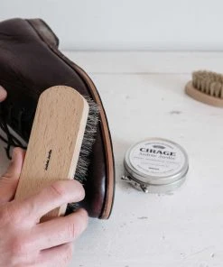 Andree Jardin Horsehair Shoe Polishing & Buffing Brush