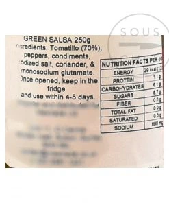 La Costena Green Mexican Salsa 250g