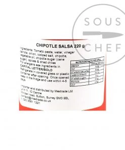 Ingredients La Costena Chipotle Sauce 220g