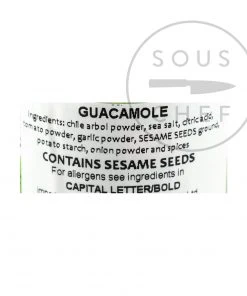 Pico Guacamole Mix 150g Ingredients