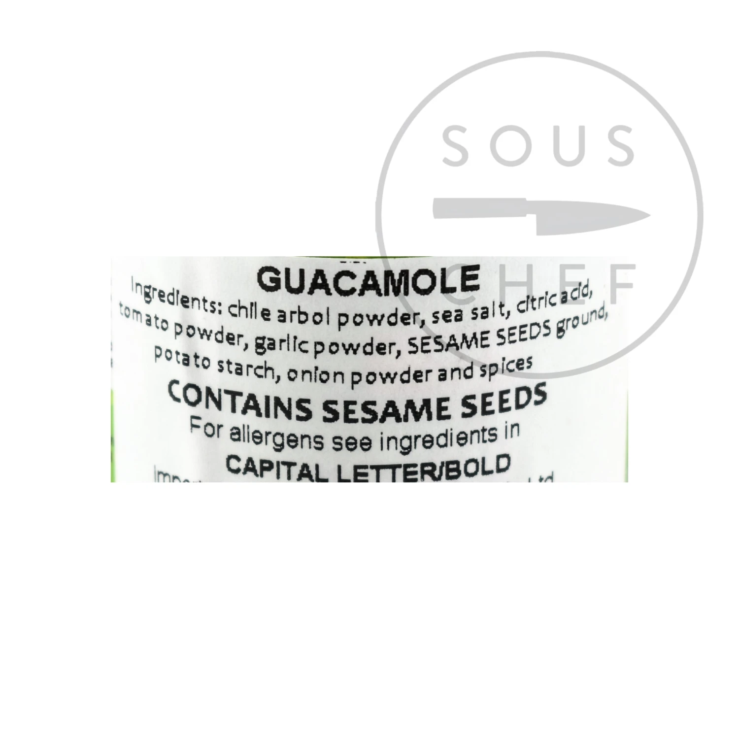 Pico Guacamole Mix 150g Ingredients 4 Pico Guacamole Mix 150g Ingredients