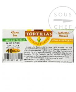 Guanajuato Blue Corn Tortilla