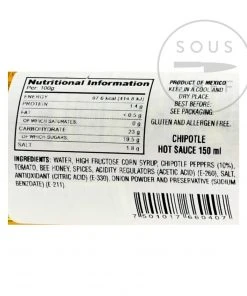 El Yucateco Chipotle Sauce 150ml