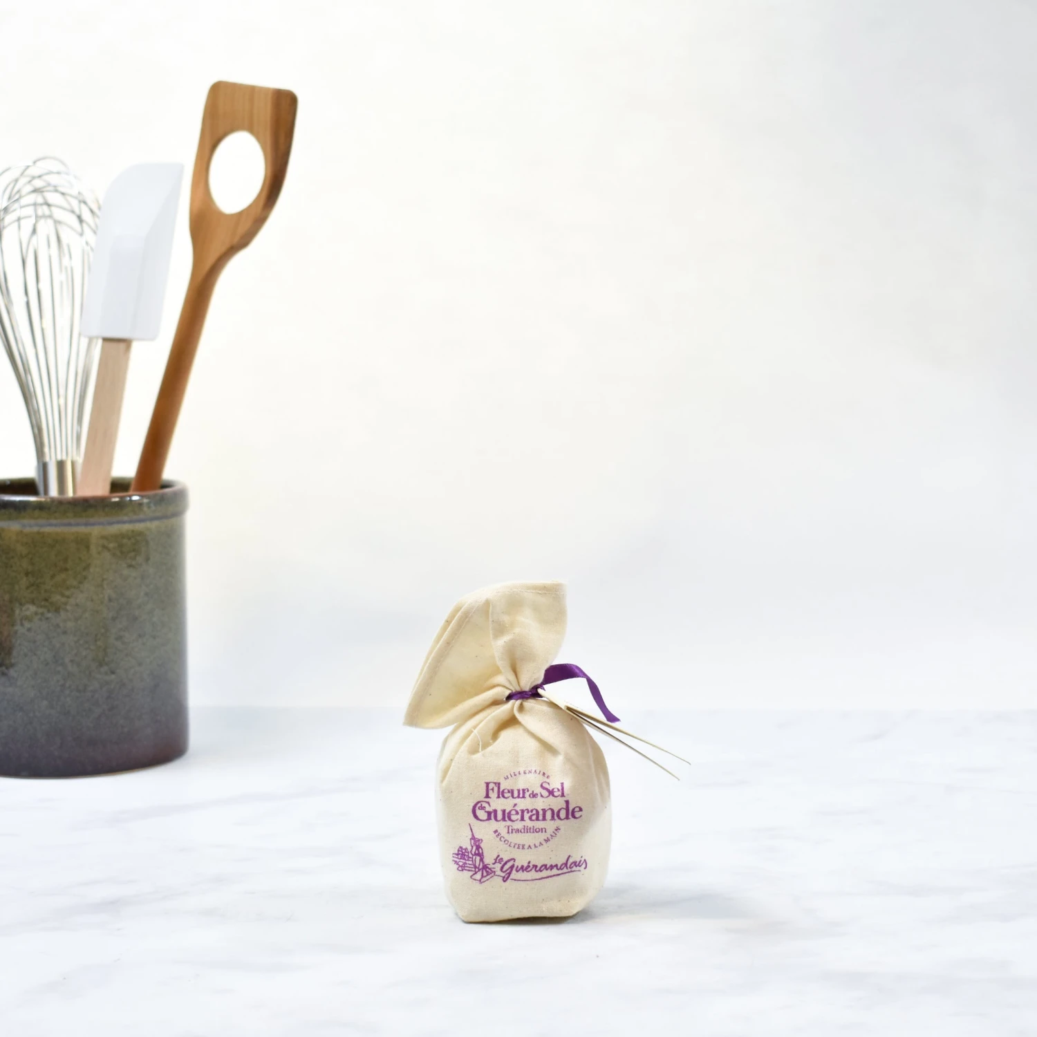 Nicolas Alziari Fleur De Sel De Guerande In Cloth Bag 125g 4 Nicolas Alziari Fleur De Sel De Guerande In Cloth Bag 125g