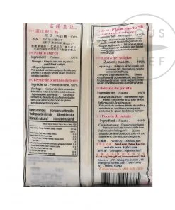 FLCK Potato Flour (Potato Starch) 450g Ingredients 7 FLCK Potato Flour (Potato Starch) 450g Ingredients