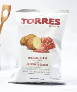 Ingredients Torres Iberico Ham Flavour Crisps 150g