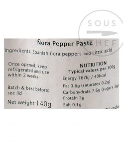 El Sol Nora Pepper Paste 140g