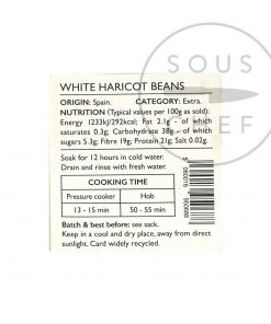 Ingredients Brindisa Epic Alubia Beans In Cloth Sack 500g