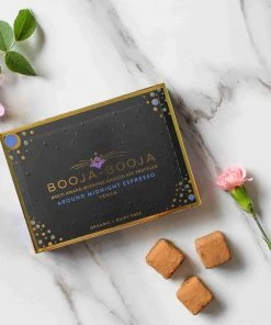 Ingredients Booja Booja Around Midnight Espresso Truffles 92g