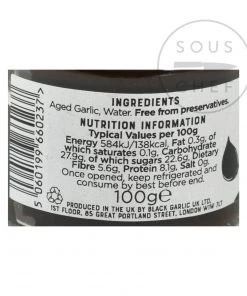 Balsajo Black Garlic Paste 100g Ingredients 8 Balsajo Black Garlic Paste 100g Ingredients