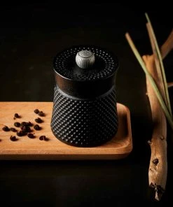 Peugeot Bali Fonte Cast Iron Pepper Mill Black 8cm Cookware 7 Peugeot Bali Fonte Cast Iron Pepper Mill Black 8cm Cookware