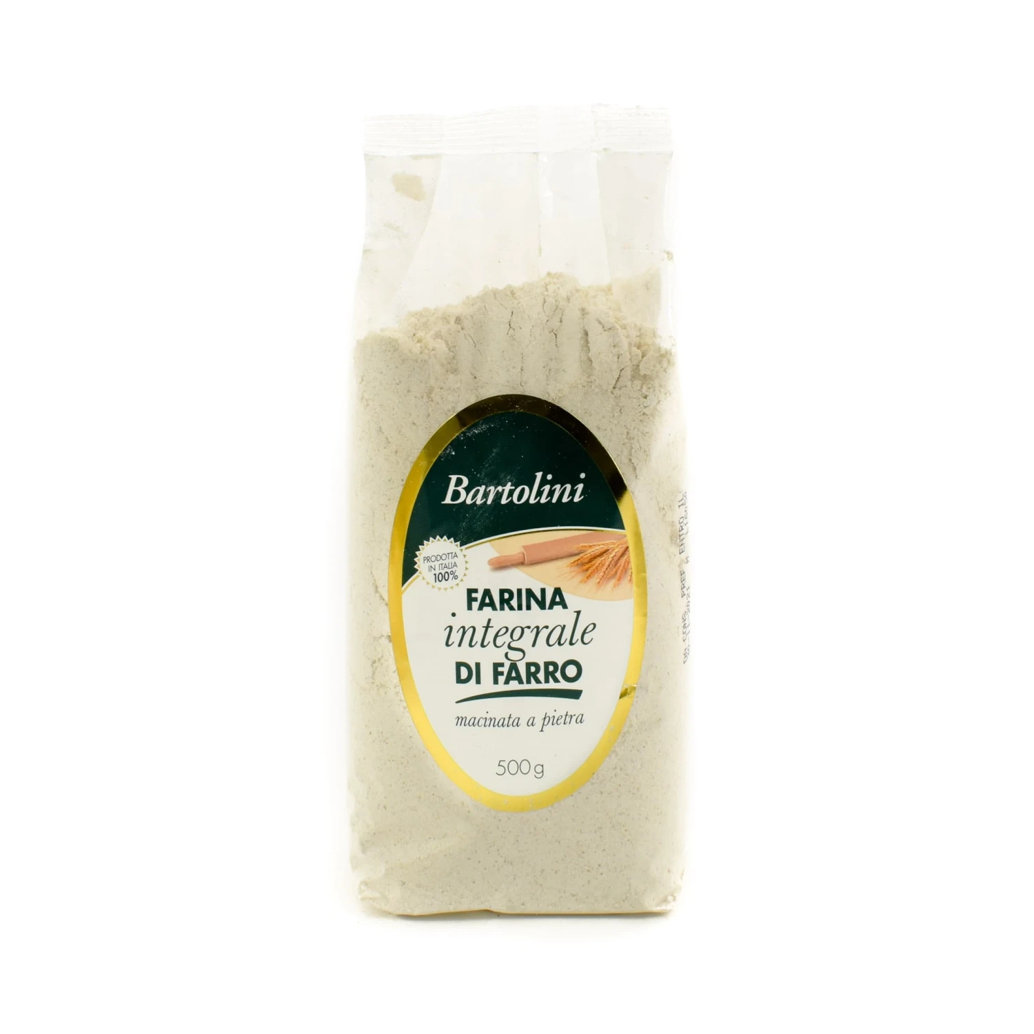 Bartolini Spelt (Farro) Flour 500g Ingredients 3 Bartolini Spelt (Farro) Flour 500g Ingredients