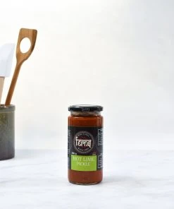 Ingredients Ferns' Hot Lime Pickle 380g