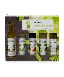 Monin Cocktail Syrup Set 5 X 50ml Ingredients