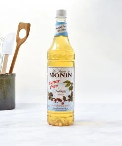 Monin Sugar Free Hazelnut Syrup 1 Litre Cocktail Making & Barware