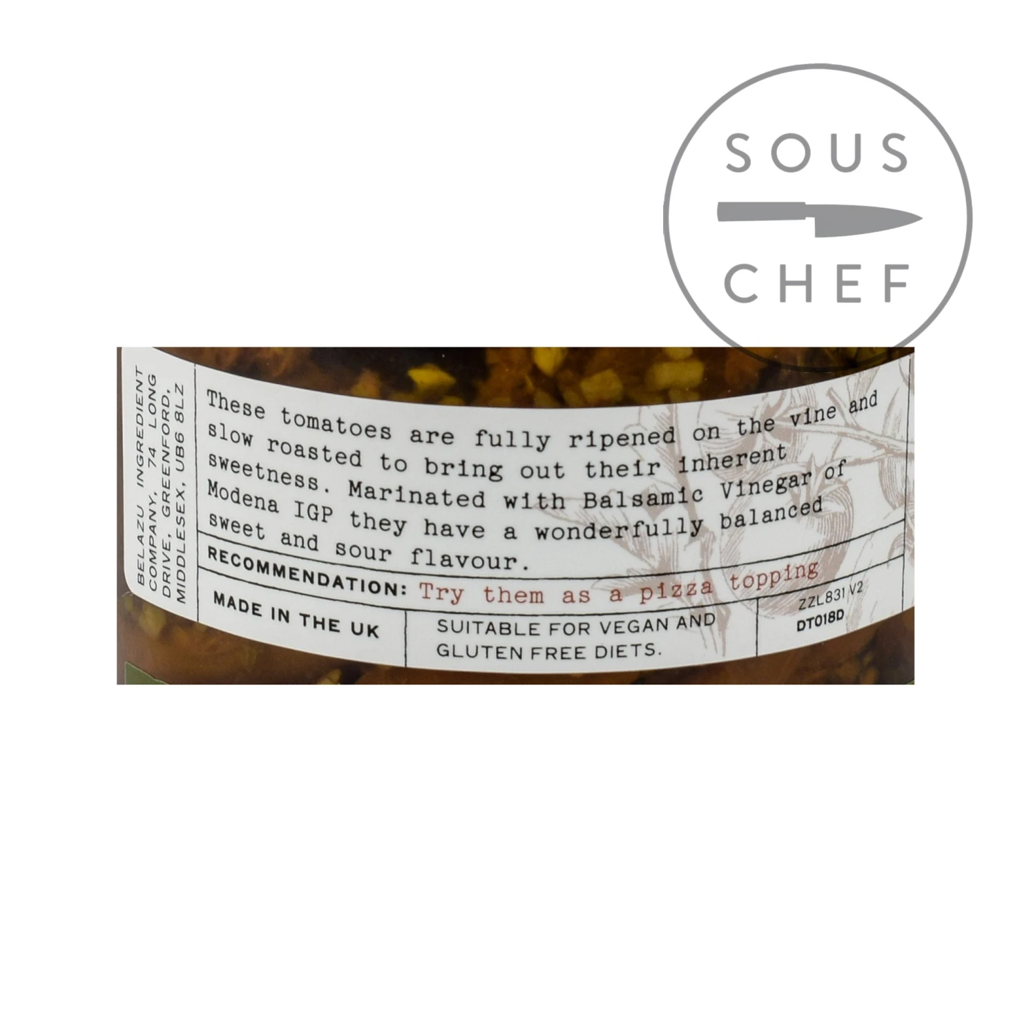 Belazu Balsamic Tomatoes 330g 4 Belazu Balsamic Tomatoes 330g