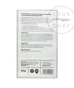 Cool Chile Co Mulato Chilli 50g Ingredients