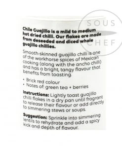 Cool Chile Co Guajillo Flakes 40g Ingredients