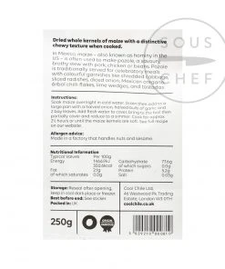 Cool Chile Co Maize For Pozole 250g