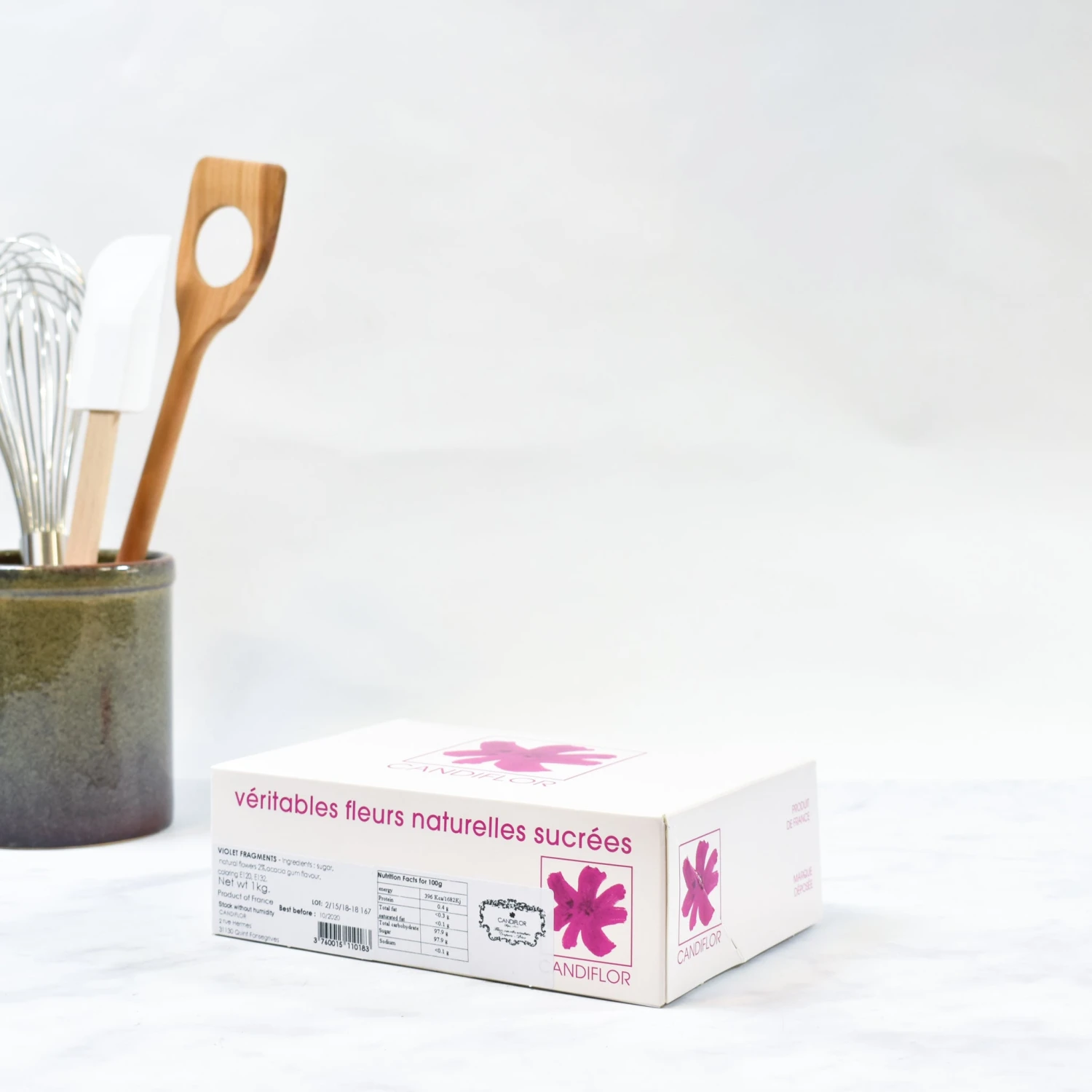 Candiflor Crystallised Violet Petal Pieces 1kg 5 Candiflor Crystallised Violet Petal Pieces 1kg