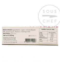 Candiflor Crystallised Whole Roses 500g