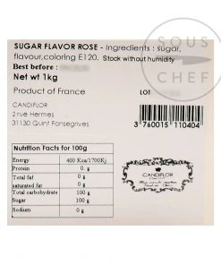 Candiflor Ingredients Rose Pink Sugar 1kg