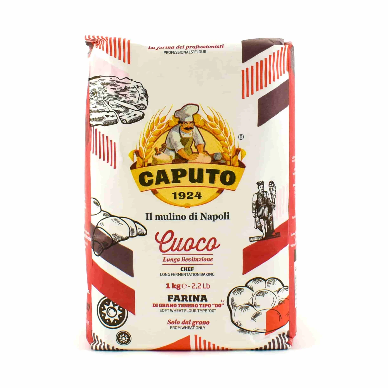 Caputo Red Cuoco Pizza Flour 1kg 3 Caputo Red Cuoco Pizza Flour 1kg