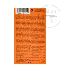 Cafe Tasse Dark Chocolate Orange Bar 85g Snacks, Confectionery & Cake