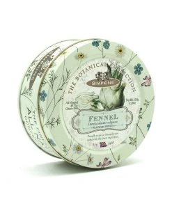 Simpkins Botanical Collection Ingredients Botanical Tin Fennel Drops 150g