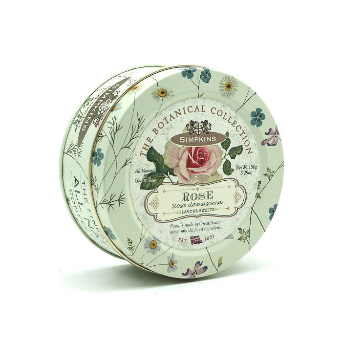 Simpkins Botanical Collection Botanical Tin Rose Drops 150g 3 Simpkins Botanical Collection Botanical Tin Rose Drops 150g