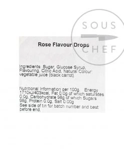 Simpkins Botanical Collection Botanical Tin Rose Drops 150g