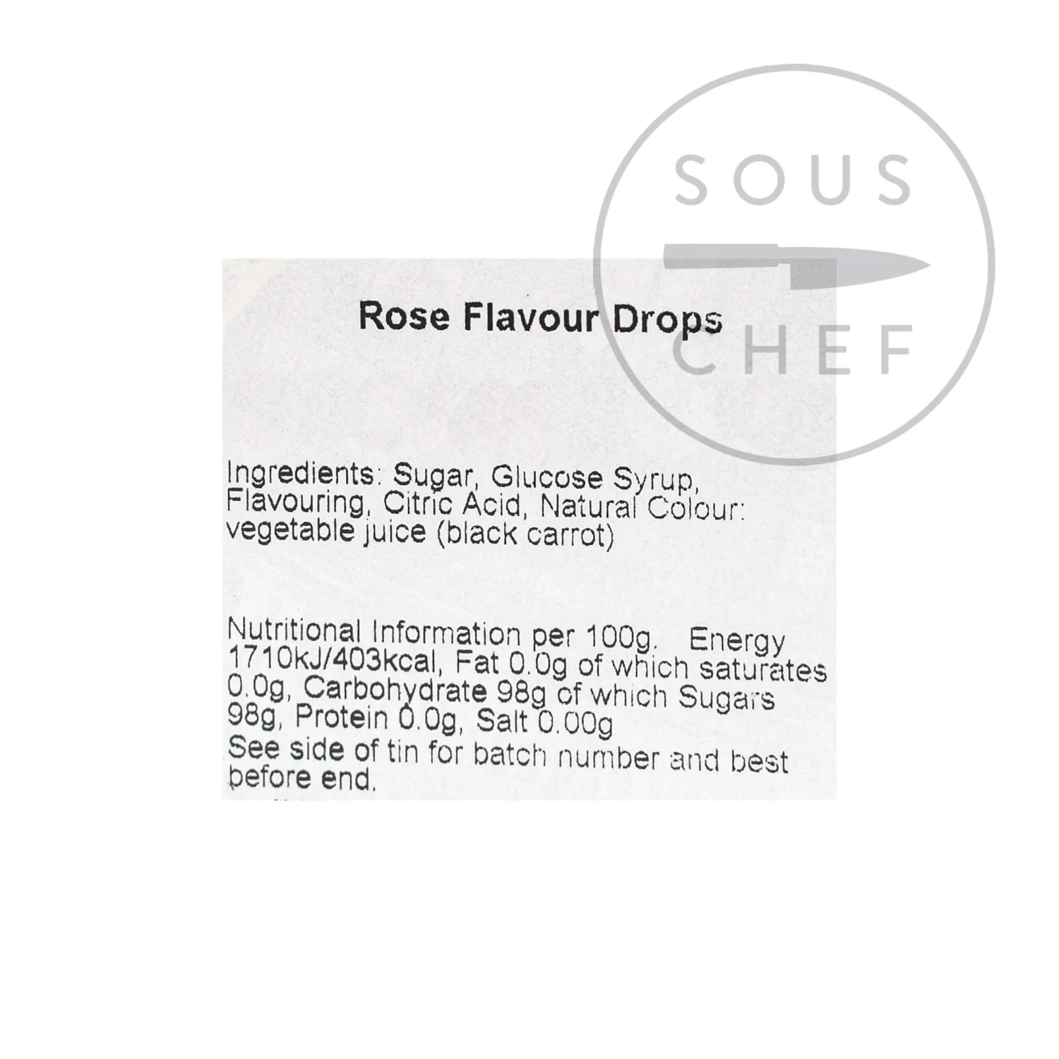 Simpkins Botanical Collection Botanical Tin Rose Drops 150g 4 Simpkins Botanical Collection Botanical Tin Rose Drops 150g