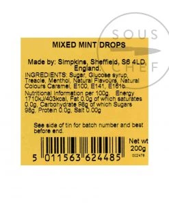 Simpkins Travel Sweets Simpkins Mixed Mints Travel Sweets 200g