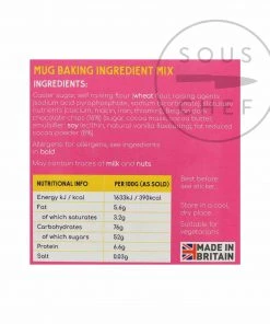 Bakedin Baked In Chocolate Brownie Mug Gift Set 55g