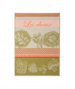 Coucke French Tea Towel - Lettuce